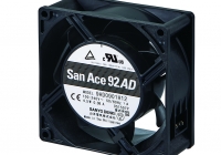 SANYO DENKI 92 x 92 x 38 mm AC DC Fan With Energy-savings, High Airflow and Static Pressure in Industrys Top Class 